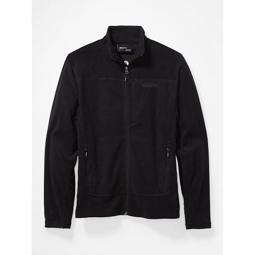 Marmot Reactor Jackets - Mens Fleece Black CA2764385 Canada